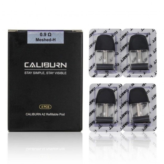 Caliburn ( Uwell ) A2/A2S/AK2 0.9 OHM YEDEK KARTUŞ – (4’LÜ PAKET)
