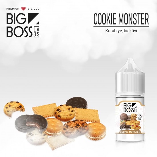 Cookie Monster 30mL (3 Adet) Big Boss